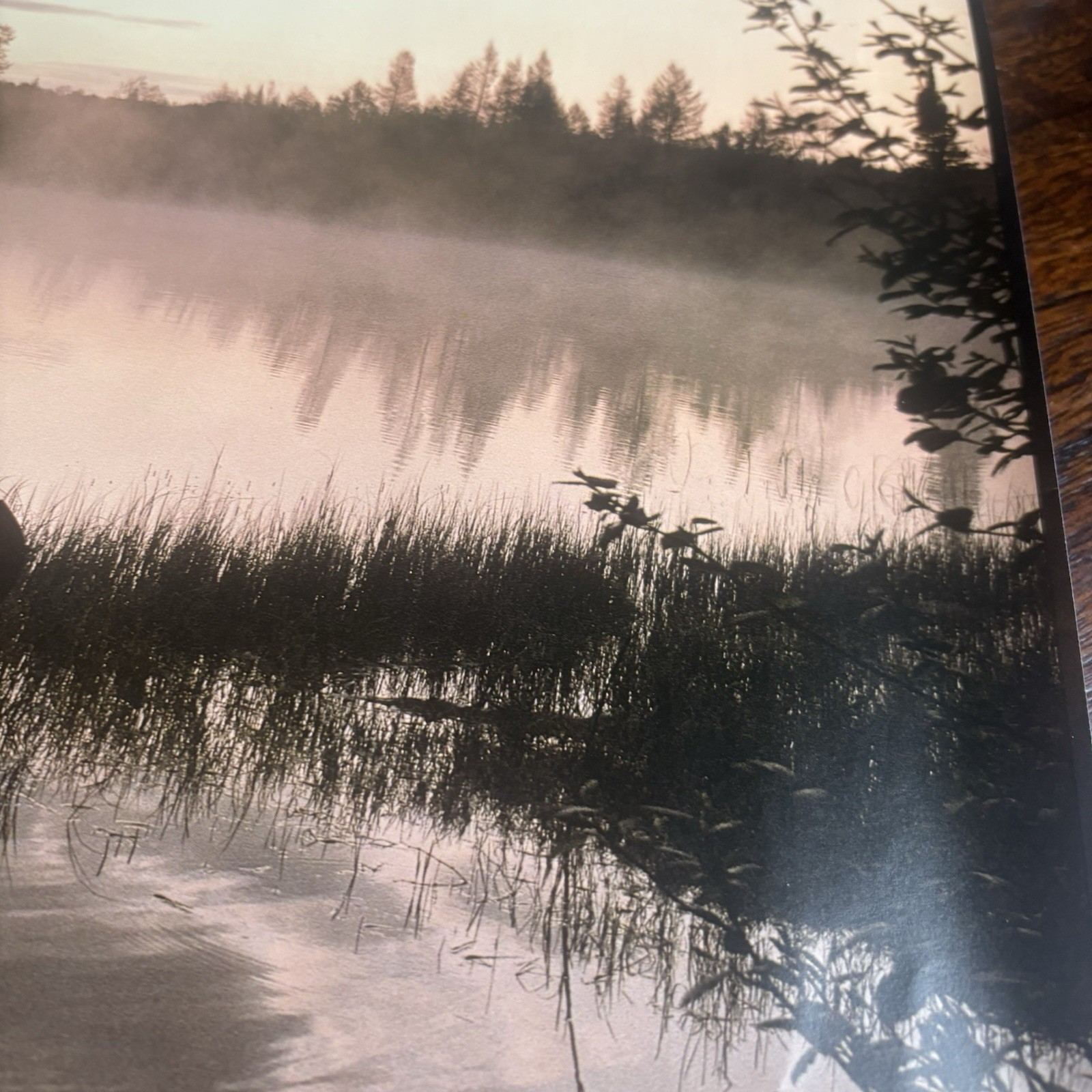 Artwork Wall Art Man Fishing With Dog Boat Water Daniel J Cox 20×16