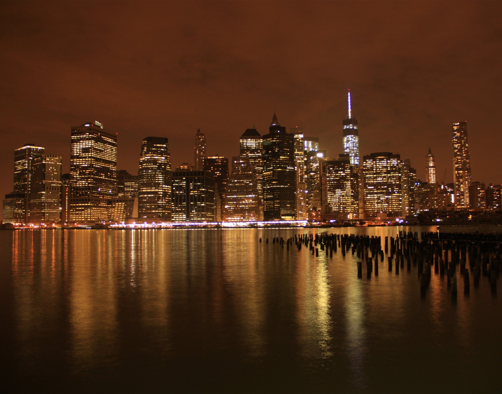 New York City Skyline 11″x14″ Photograph Print 11×14
