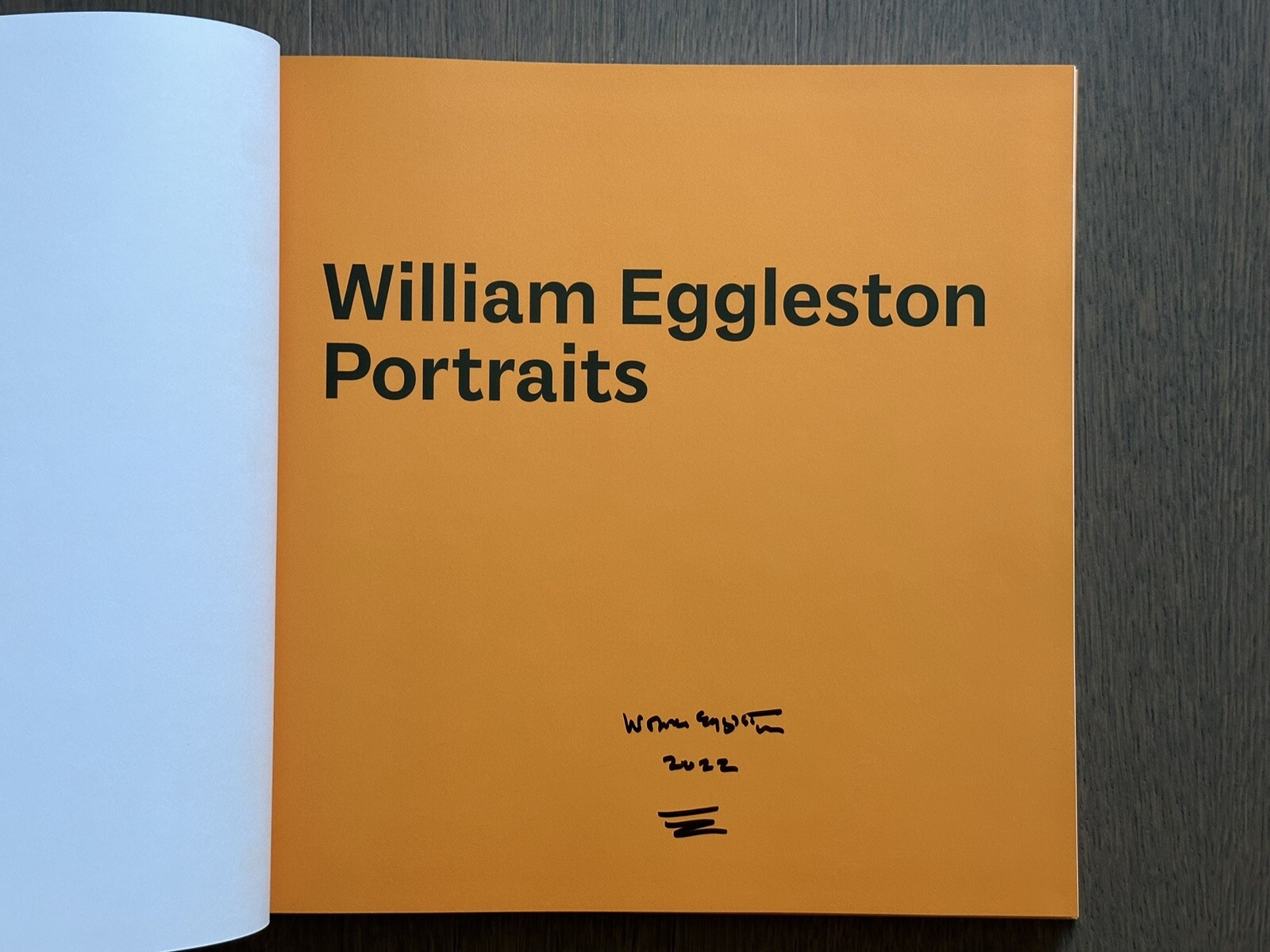 🎈Super RARE! SIGNED! William Eggleston – Portraits, NEW, 1st Edition
