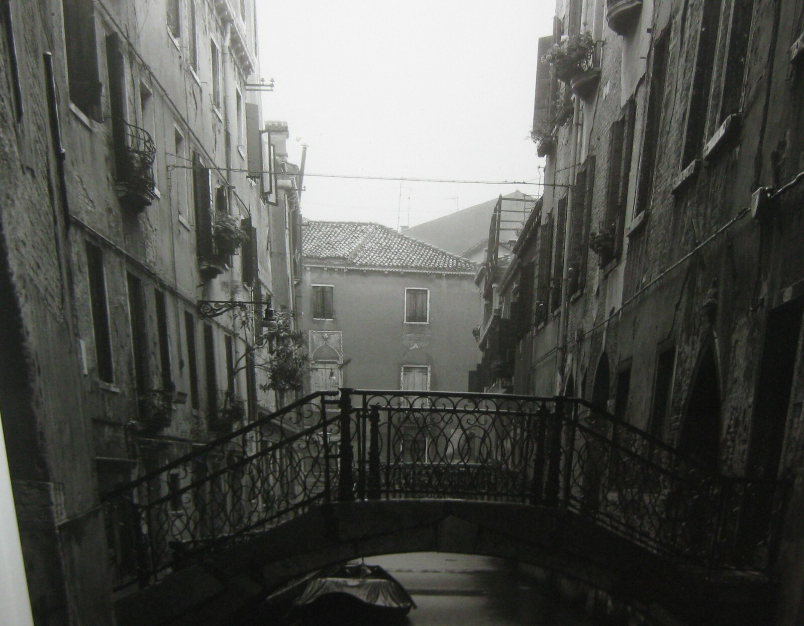 RALPH LIEBERMAN ‘Rio San Giovanni Nuovo in the Rain -1981’ Venice PHOTOGRAPH