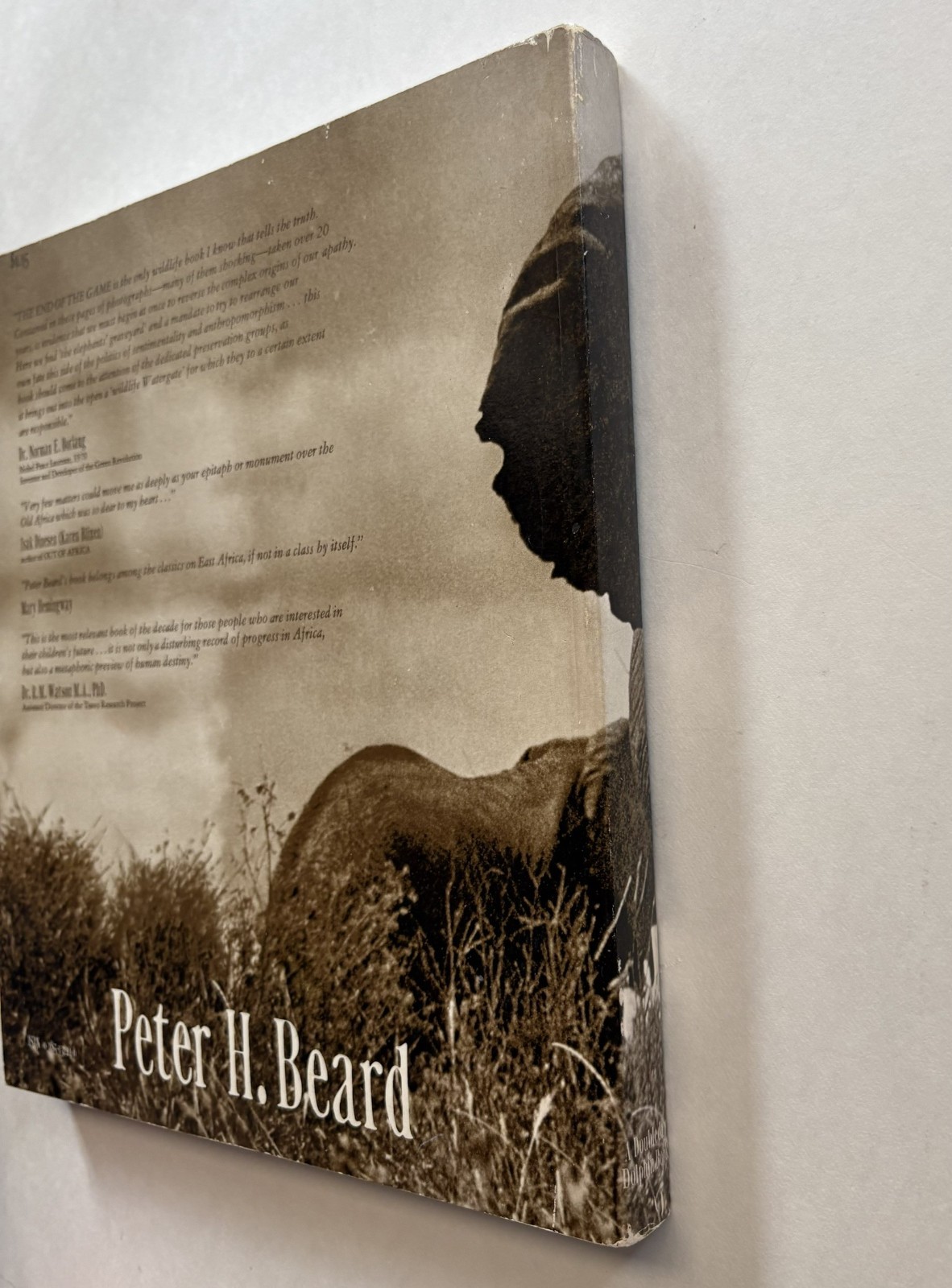 PETER BEARD SIGNED The End of the Game 1977