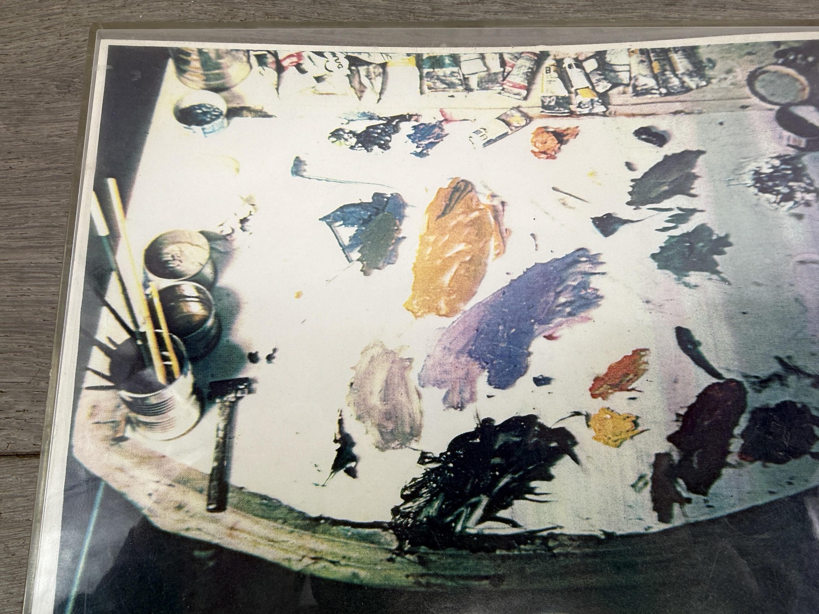 Mel Ramos 1978 Signed Original Artist Palette Still Life Color printed Photo