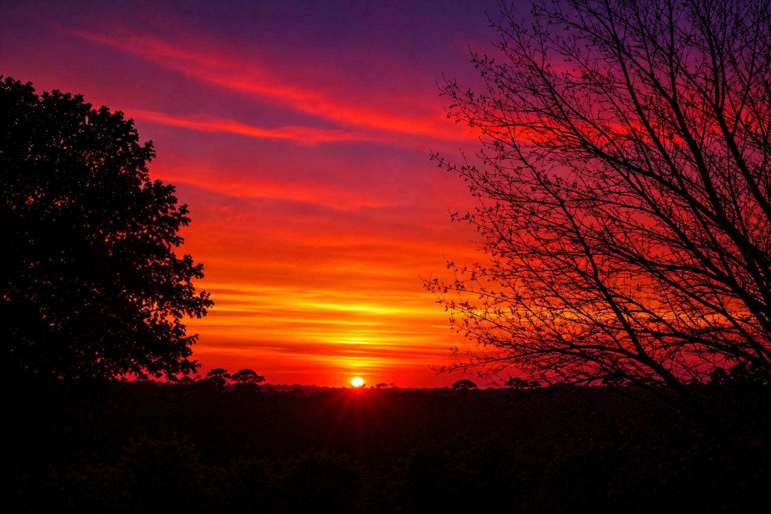 AI Generated Sunset Wallpaper Digital Download PNG Desktop Background Nature No