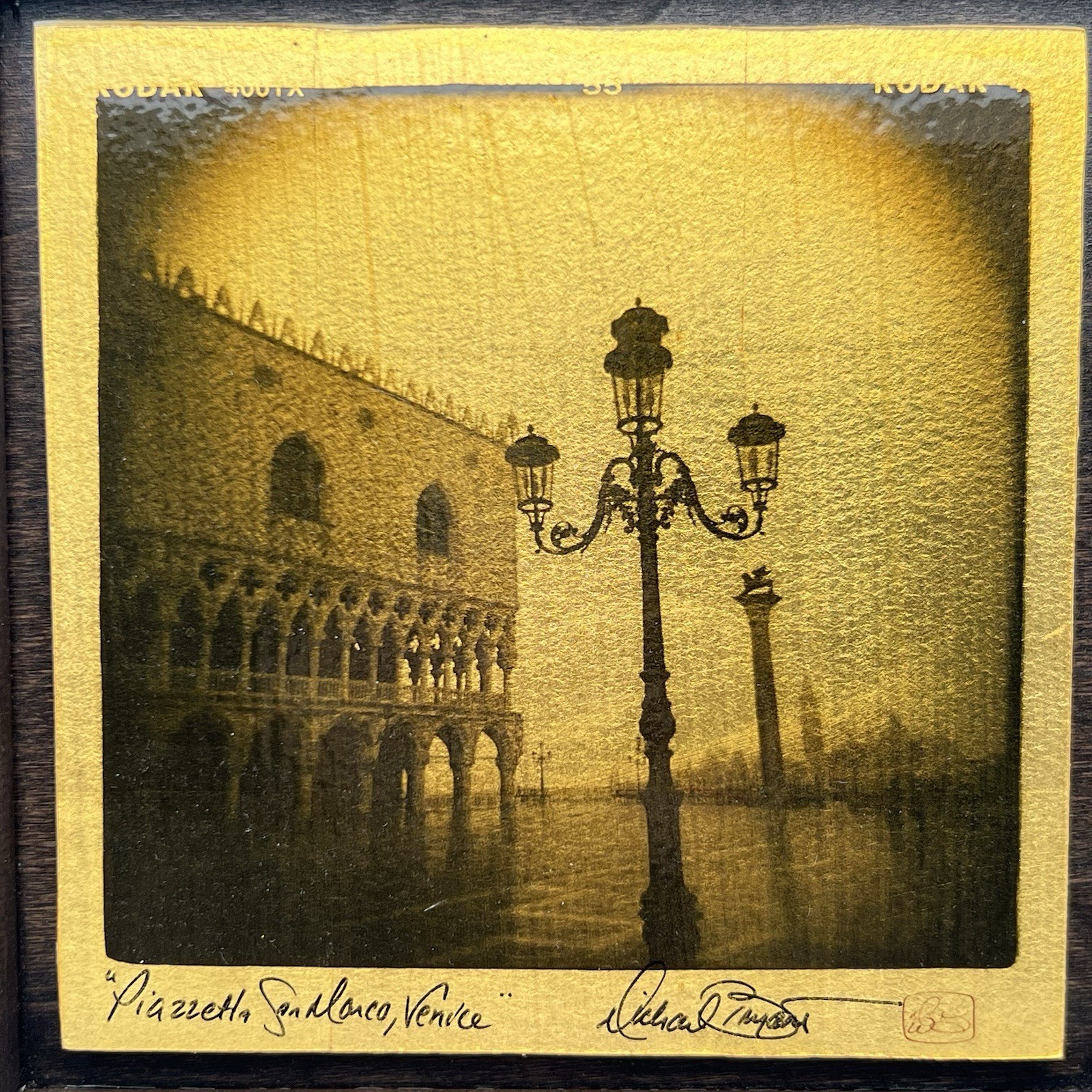Michael Bryant “Piazzetta San Marco, Venice” Mixed Media Photography Art 10×10