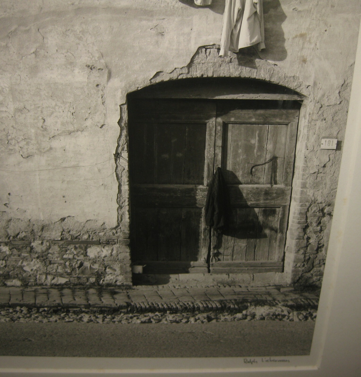 RALPH LIEBERMAN ‘Via Chiantigiana – 1979’ Tuscany Italy Architecture Photograph