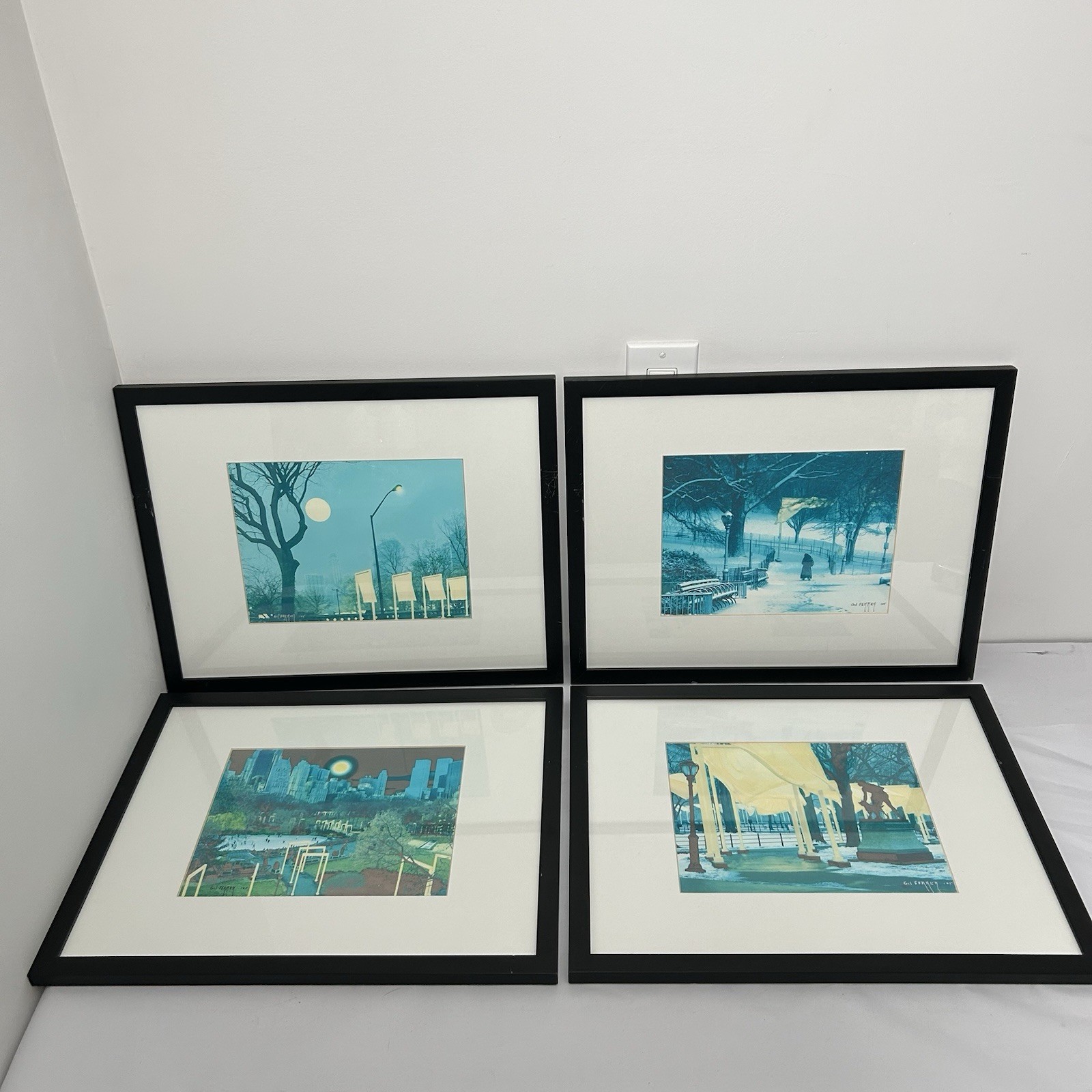 4 Gil Ferrer Studio Photography Art NYC Central Park Photos 2005 Hand Signed