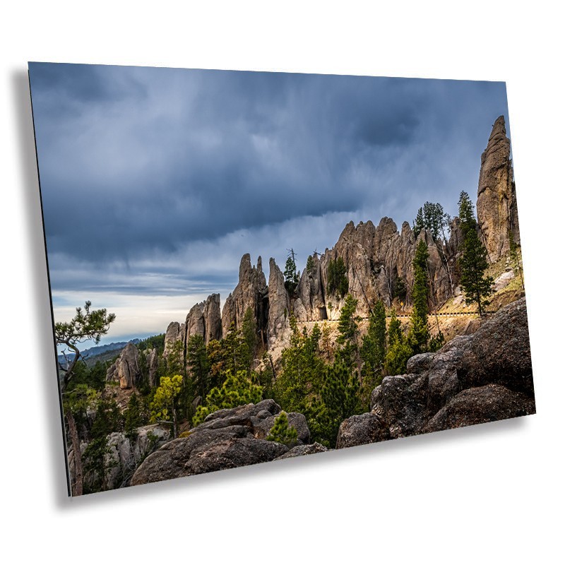 Needles Eye Tunnel: Black Hills South Dakota Rock Formation Photography Wall Art