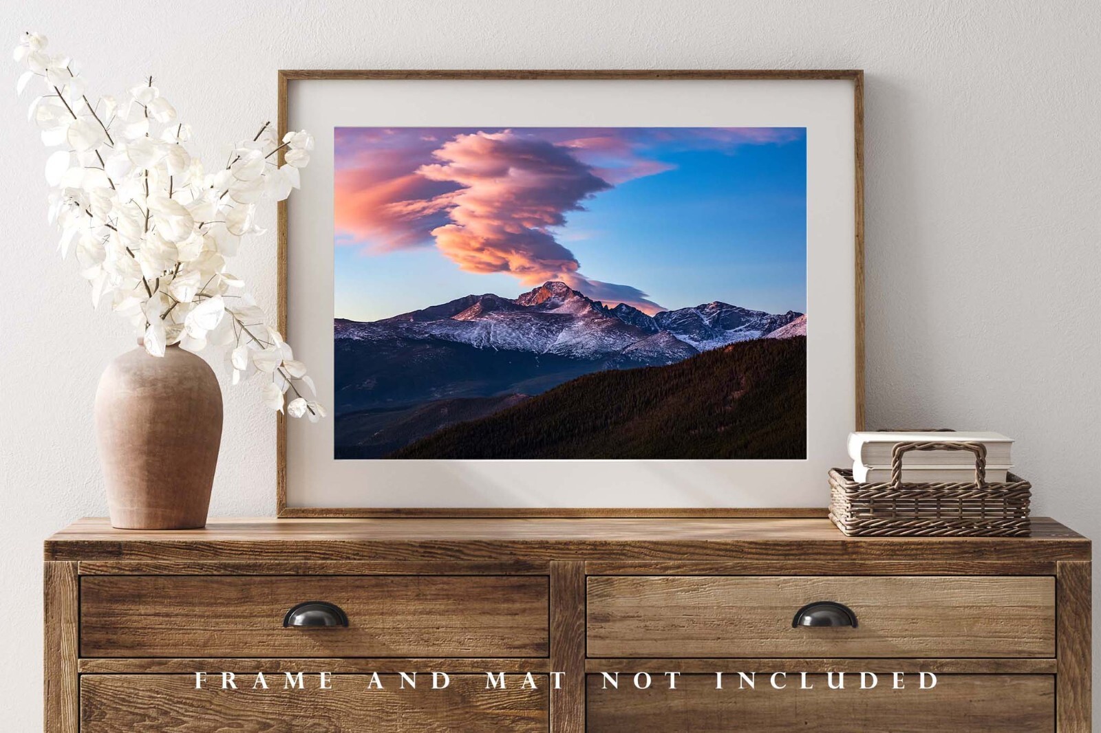 Longs Peak Photo Print | Rocky Mountain Wall Art | Colorado Photography