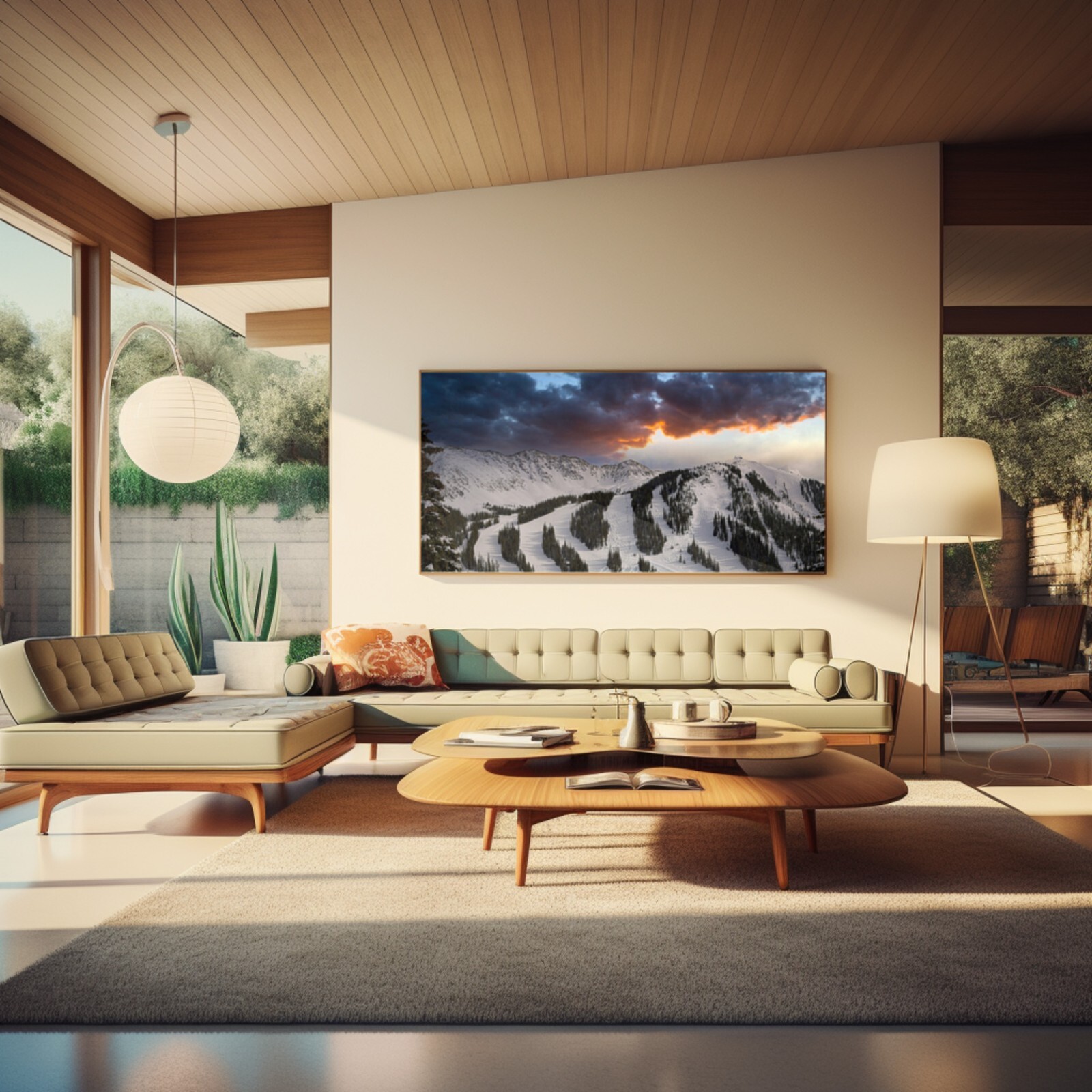 Arapahoe Basin Ski Resort Colorado Landscape Photograph Wall Art Poster Print
