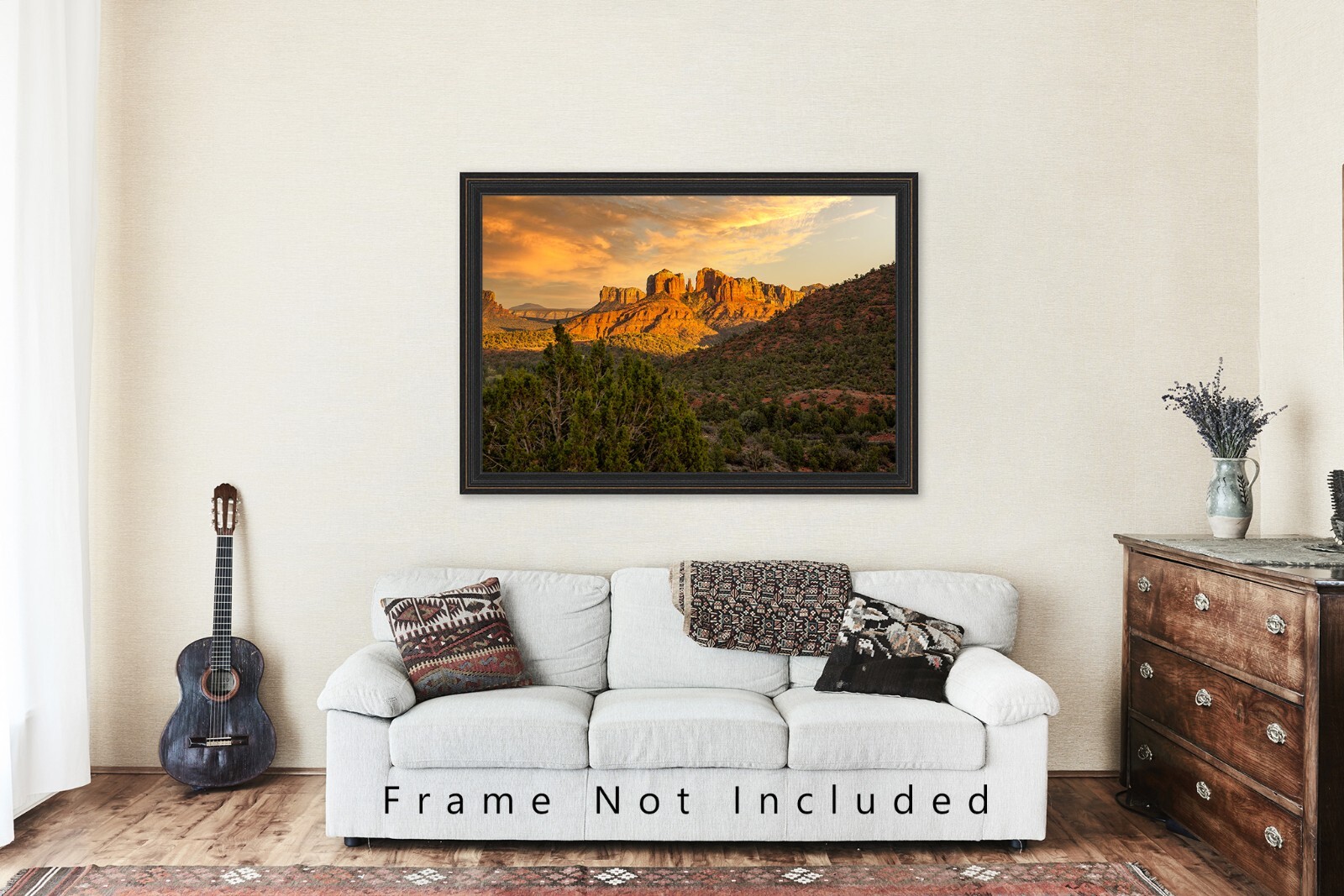 Southwest Photography Print – Picture of Cathedral Rock in Sedona Arizona
