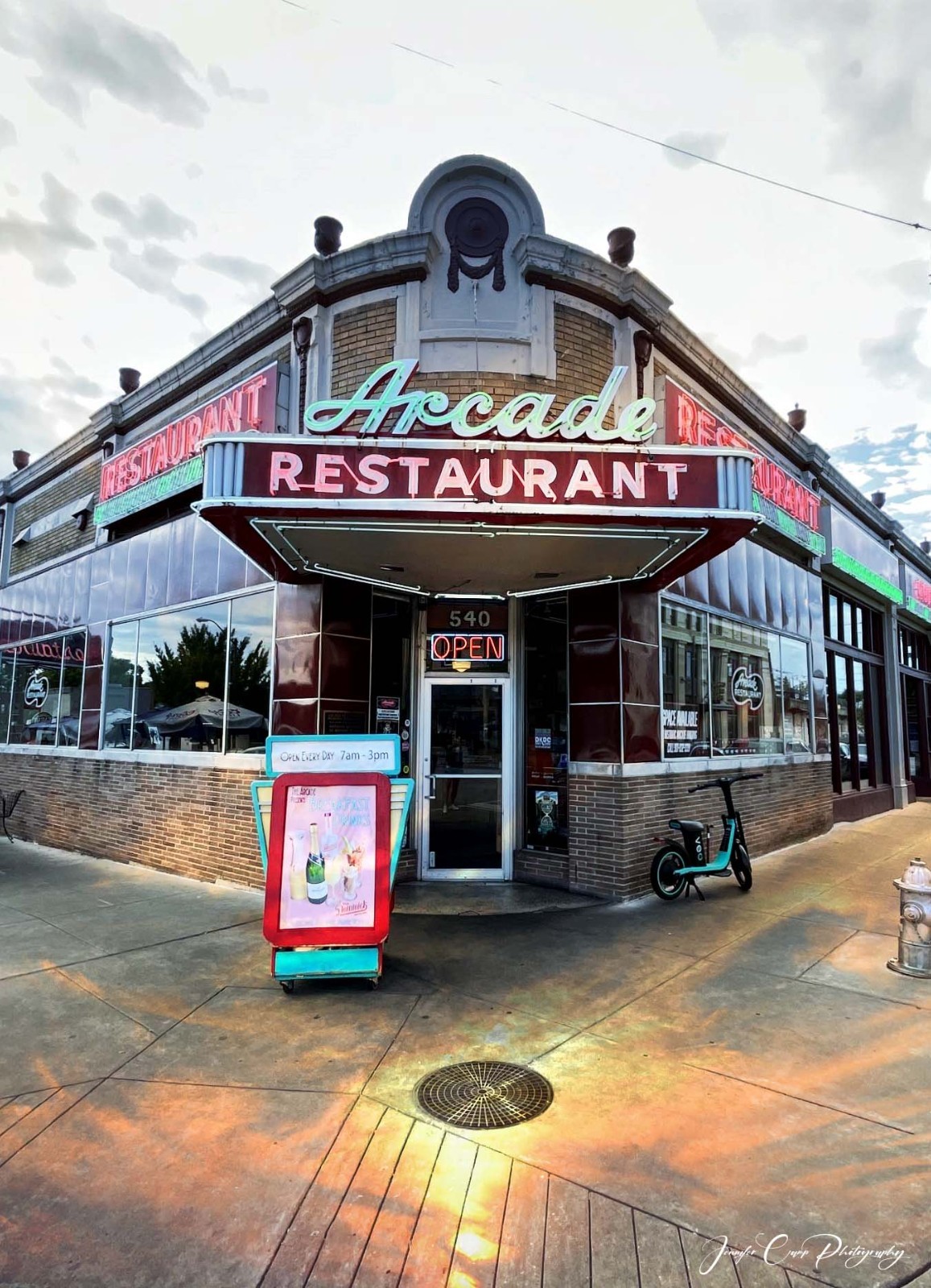Memphis Tennessee Arcade Diner Restaurant Set of Three Photography Prints
