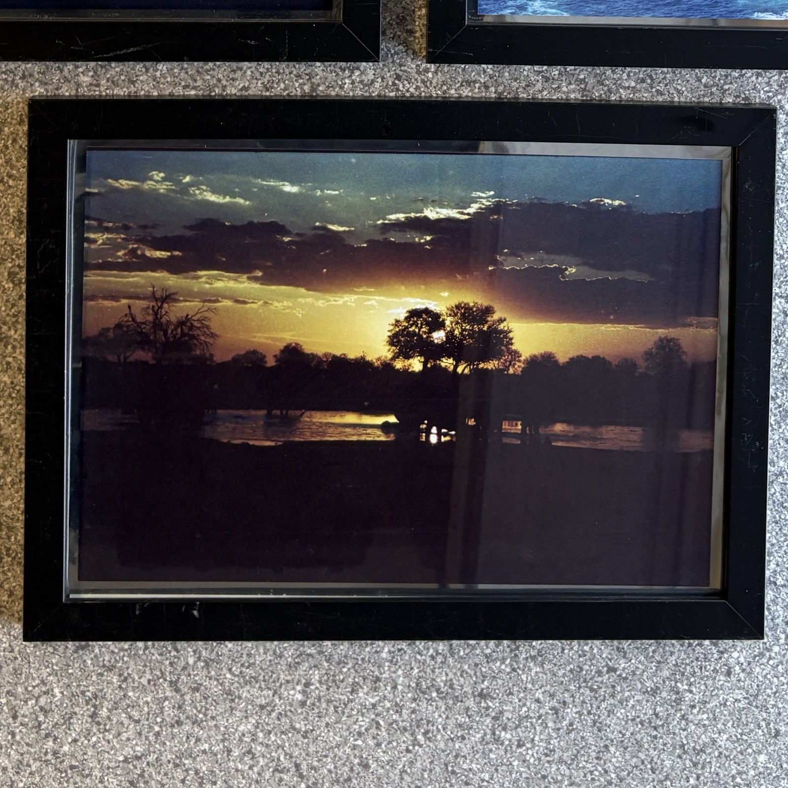 Luigi Sangermano Signed Framed Photo Landscape Photography Lot of 3 Large 16×22