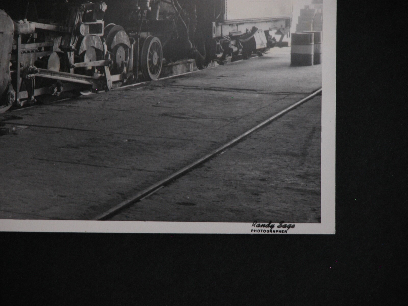 American Flyer Locomotive Engine 300 Photograph 8×10 Vtg 50s Railroad Railway