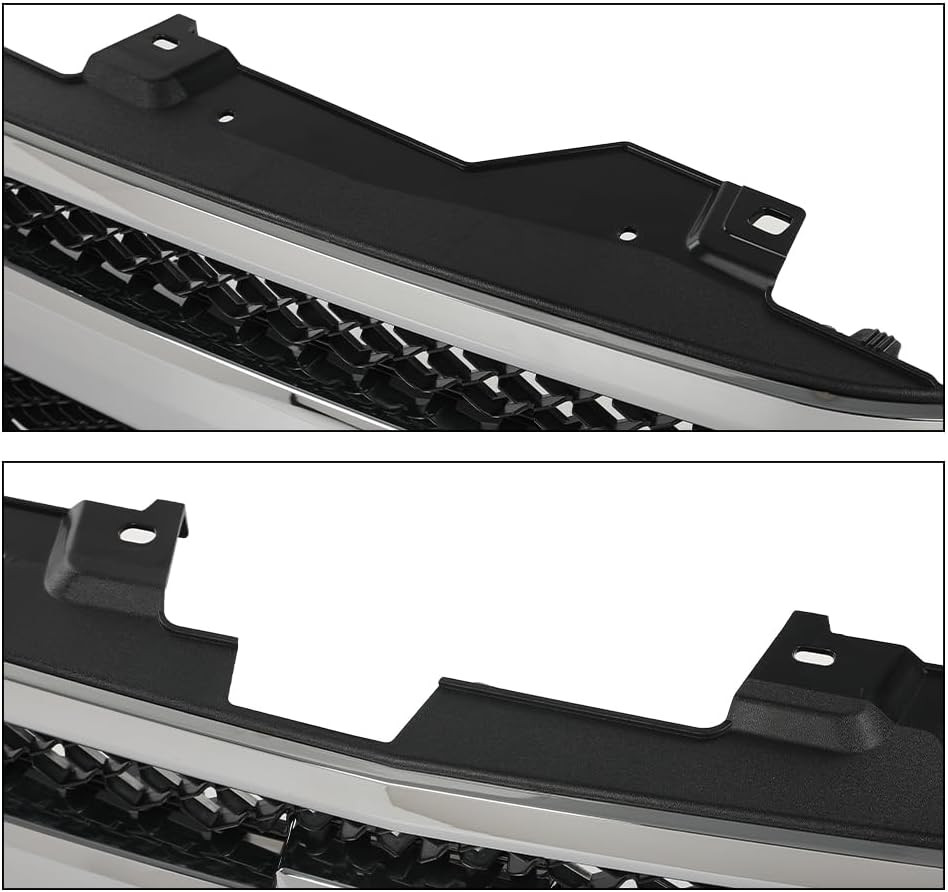 Chrome Truck Grill 25810707 19303978 Front Bumper Grille Insert | Compatible wit