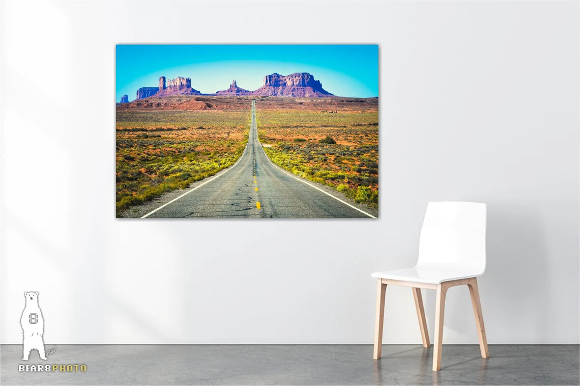 Route 66 Monument Valley Travel Decor – Wanderlust / Open Road / Nomadic Life