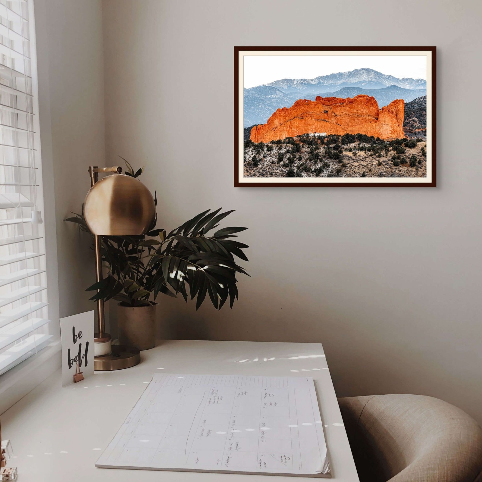 13×19 Fine Art Photography Print – North Gateway Rock – Archival Photo Paper