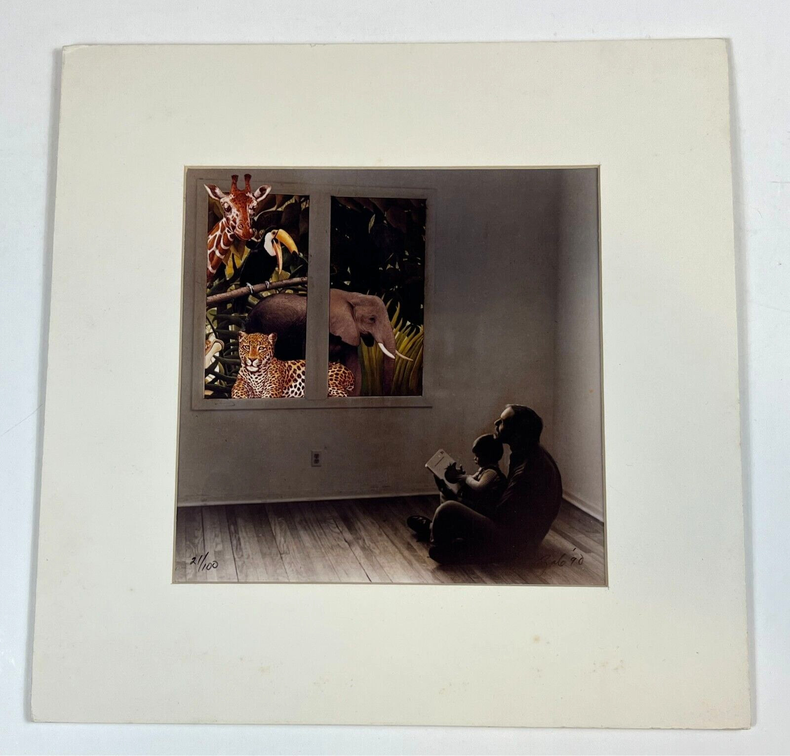 Vintage Lou Zale Limited Edition Magic Realism Fantasy Art Photography