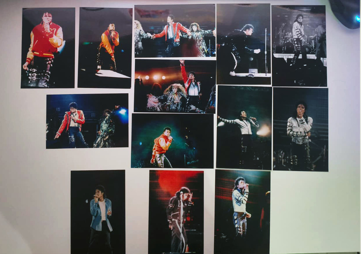 Michael Jackson RARE Bad Tour Rotterdam 1988 RARE 13x Photo Set