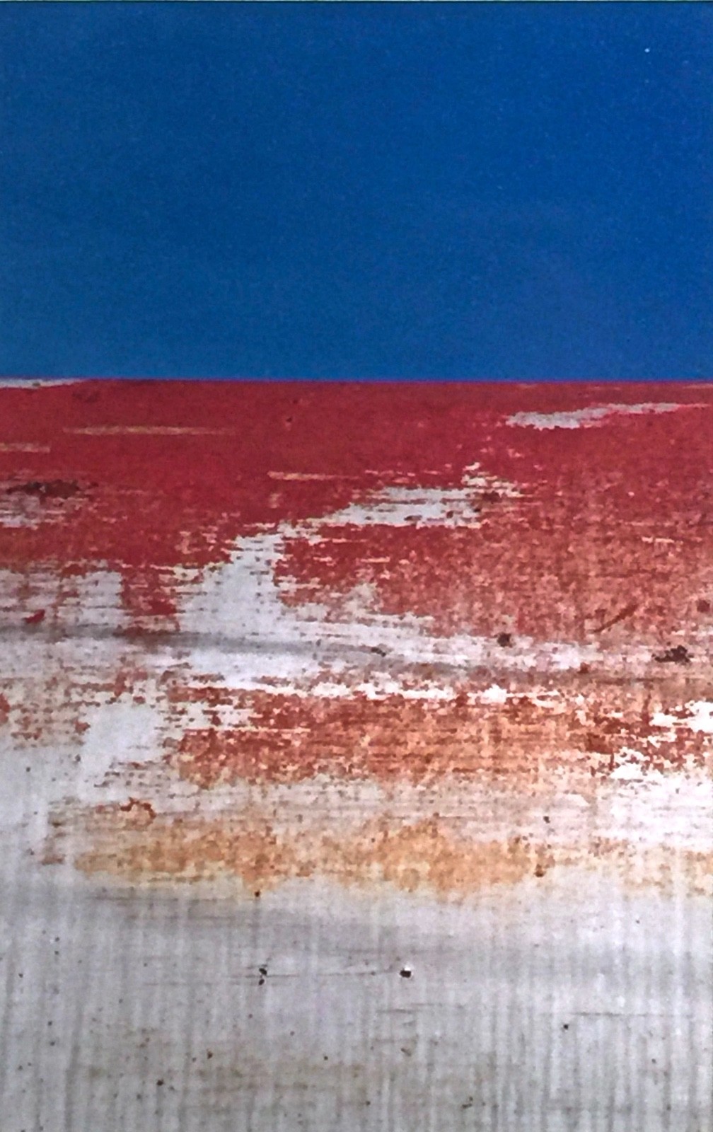 SIGNED VINTAGE ABSTRACT SURREAL MODERNIST STUDY COLOR PHOTOGRAPH
