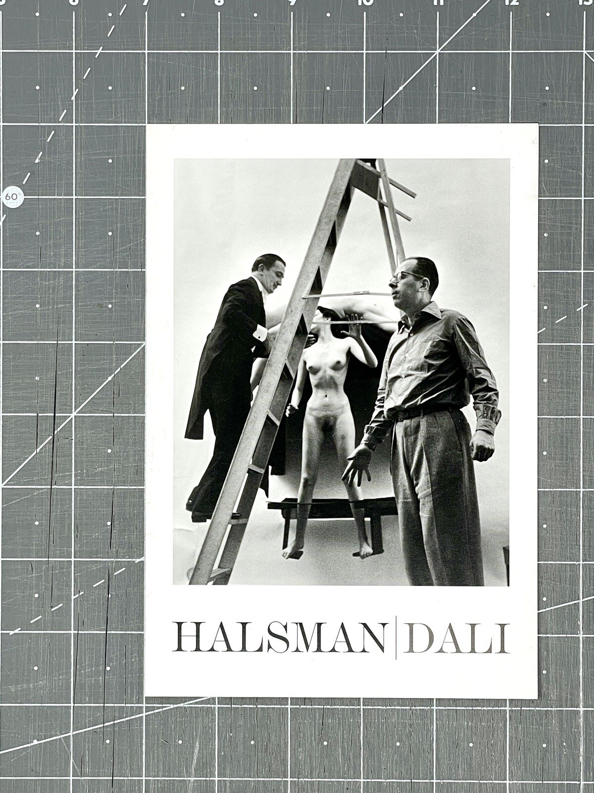 Phillipe Halsman (1906-1979) Art Show Announcement Card – Dali Photographs 2004