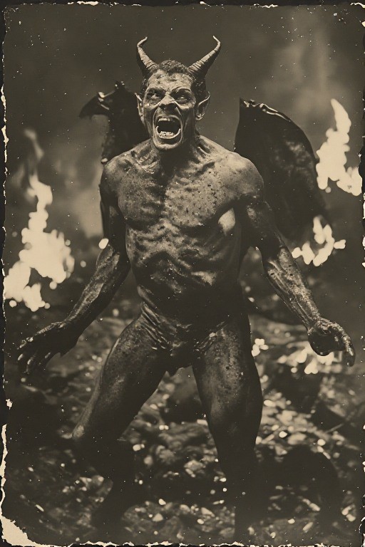 5 ~ 4X6 Glossy 666 Fine Art ‘ SATAN / HELL ‘ Photo FANTASY Set ! 2013598393