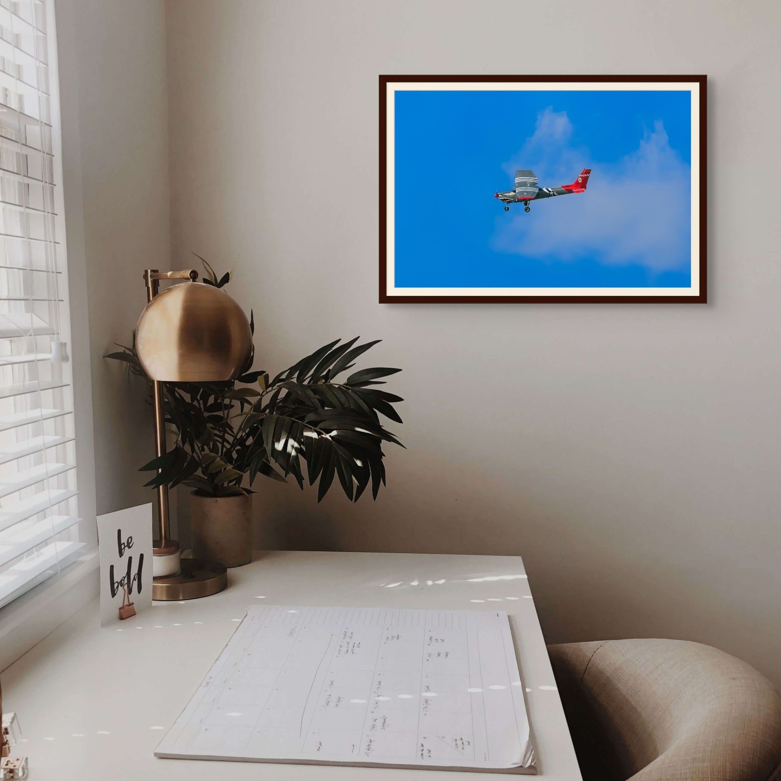13×19 Fine Art Photography Print – USAFA Trainer – Archival Photo Paper