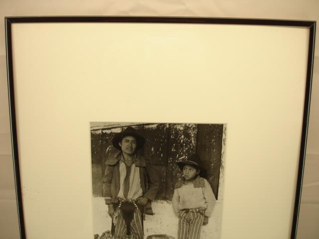 Original signed Photograph framed 1/50 Michael L. Plyler 1986 Maya of Guatemala