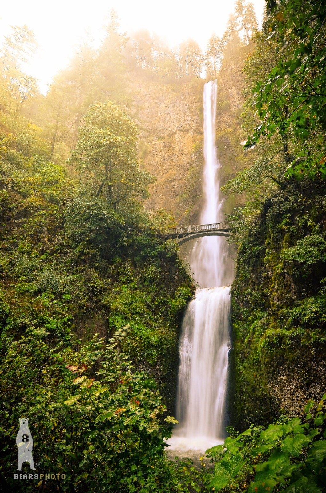 Multnomah Falls, Oregon Waterfalls, Columbia River Gorge, Pacific Northwest
