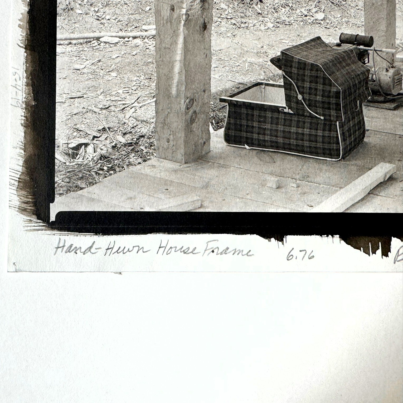 PETER MAUSS 1976 SIGNED NUMBERED LIMITED EDITION GELATIN SILVER PRINT