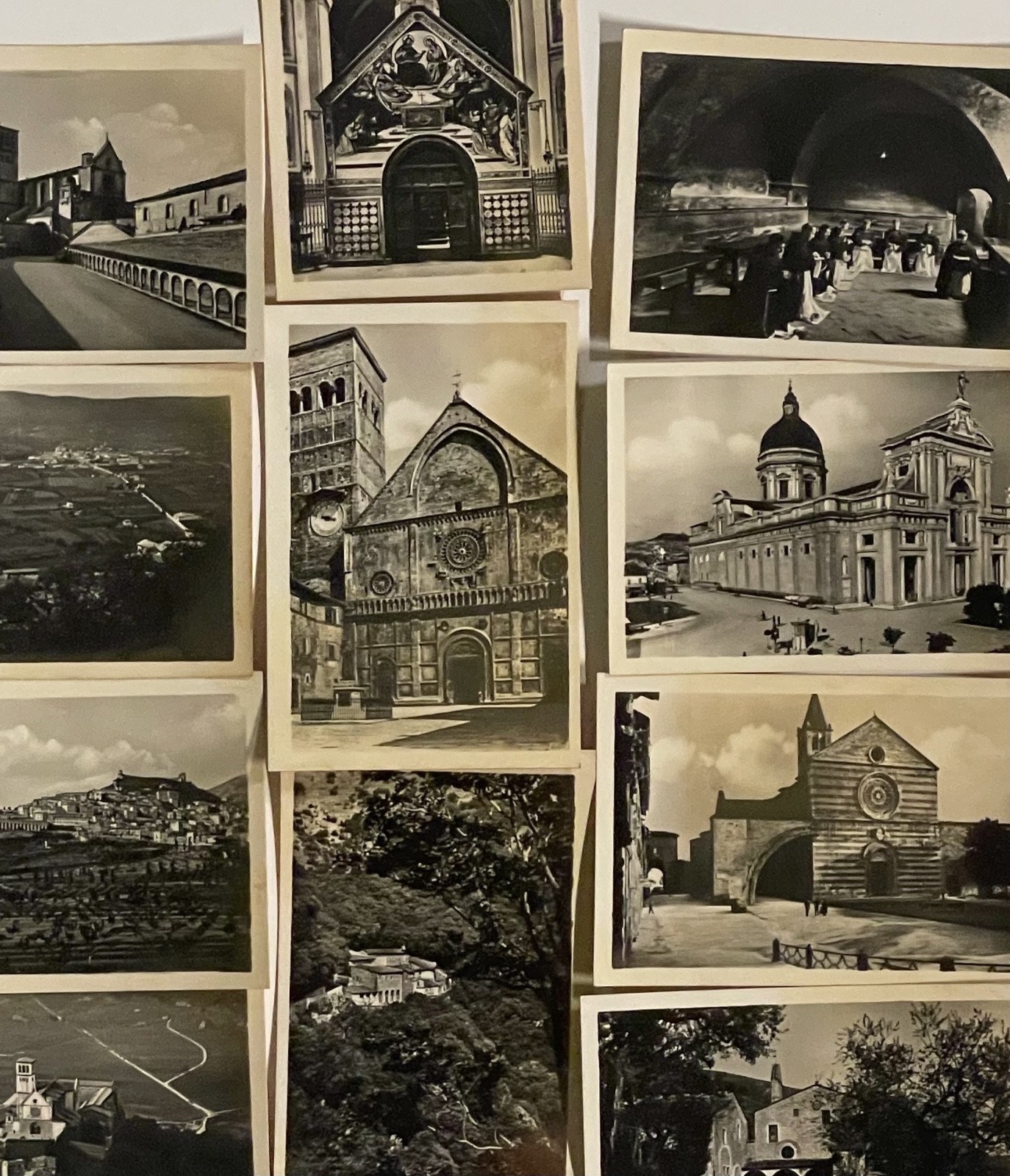 Vintage Photos – Assisi Italy – Basilica of St. Francis, San Damiano.