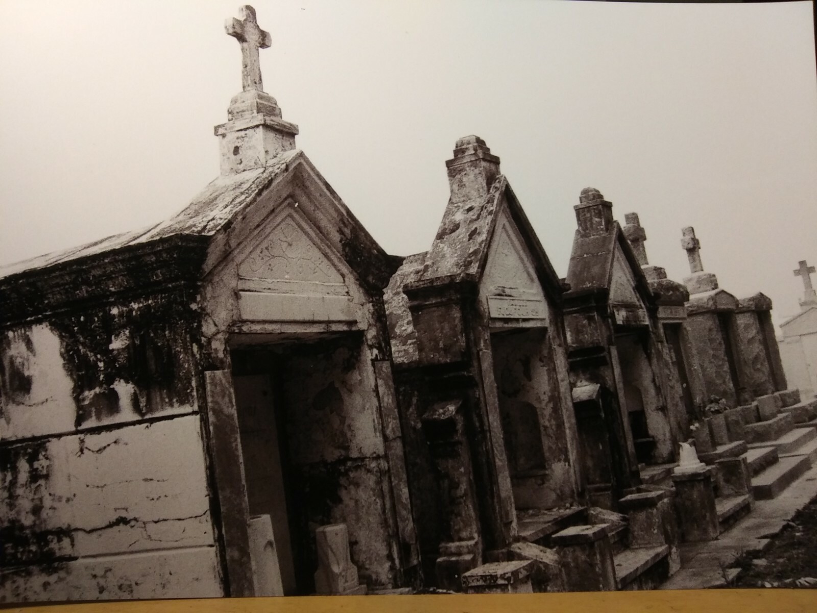 fine art photography prints – vintage New Orleans St. Louis Cemetery #2. 5×7 in.