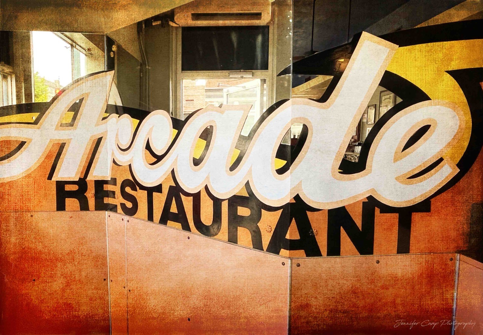 Memphis Tennessee Arcade Diner Restaurant Set of Three Photography Prints