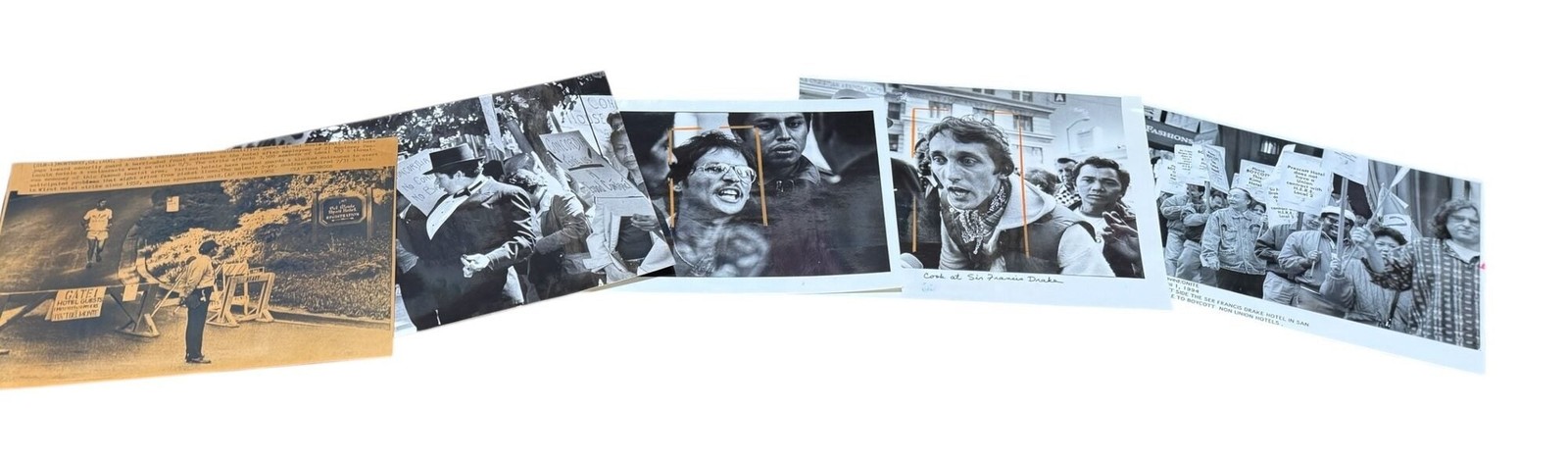 Protest Photographs, Archive of 45+ Strike Photos San Francisco Examiner 1937-90