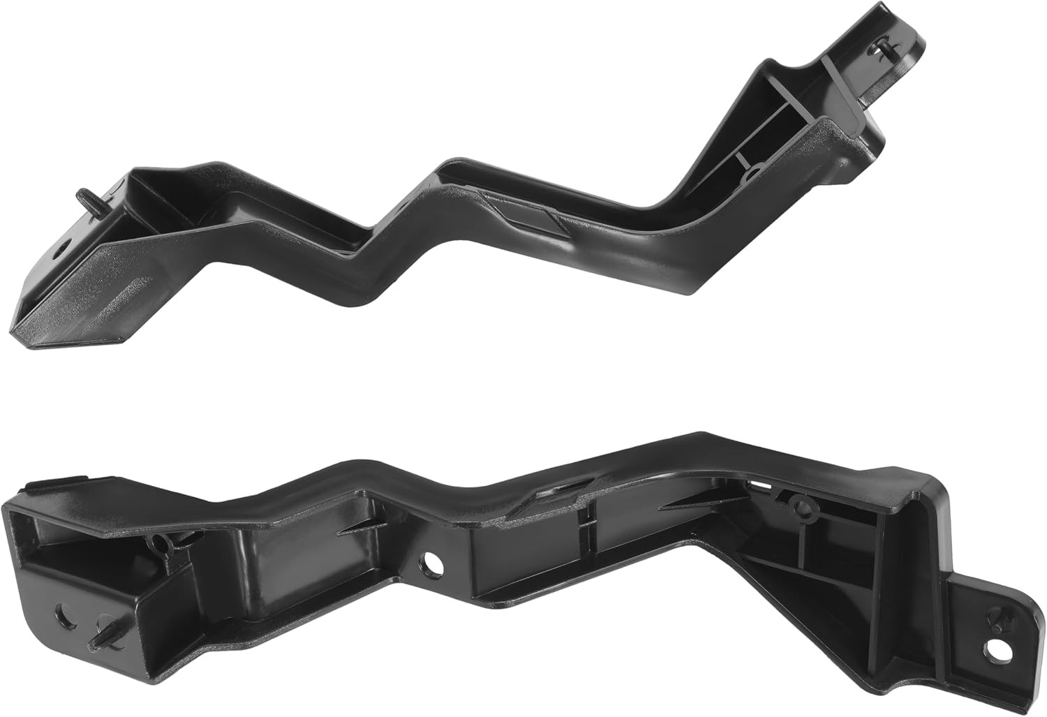 Front Upper + Lower Grille + Fog Light Kit Compatible with 2017-2020 Nissan Rogu
