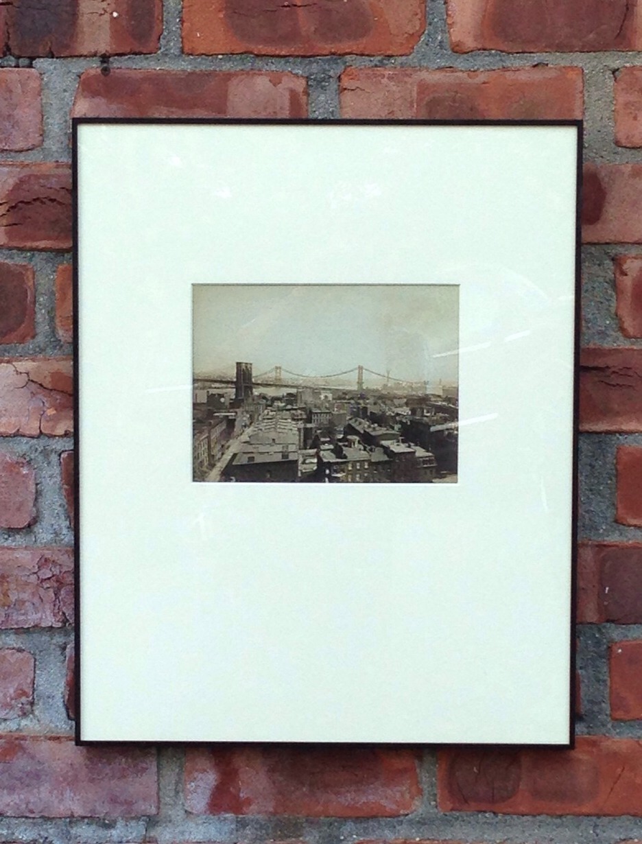 C1900 New York City Photo. Brooklyn Bridge Williamsburg Bridge. August Loeffler