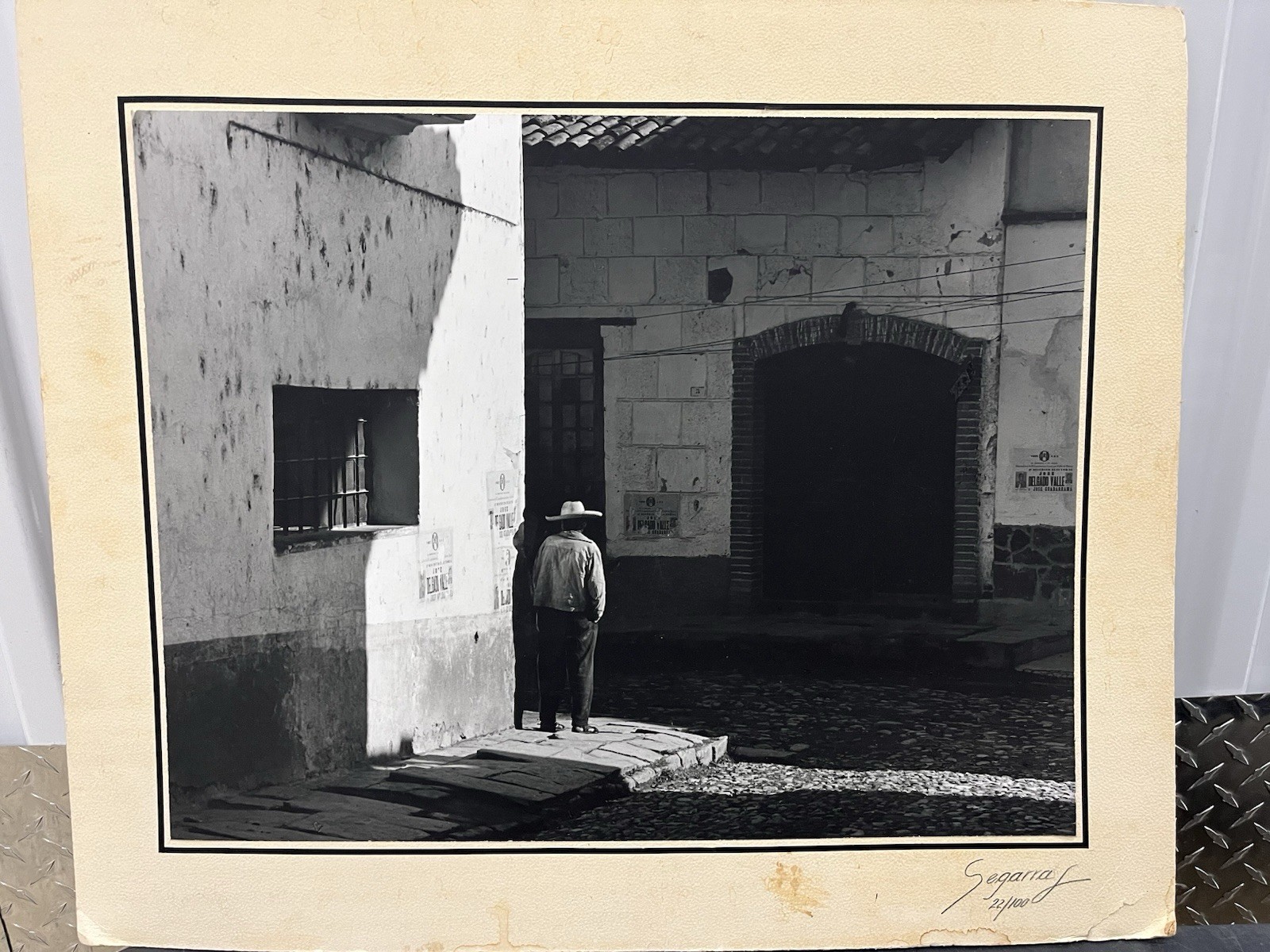 Enrique Segarra Lopez Signed Limited Edition Photograph 22/100 Mexico 1991 COA