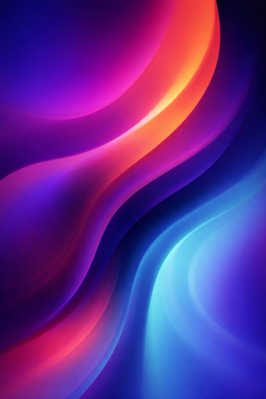 Abstract Color Digital Art Portrait Photograph Ultra Contemporary Single Piece