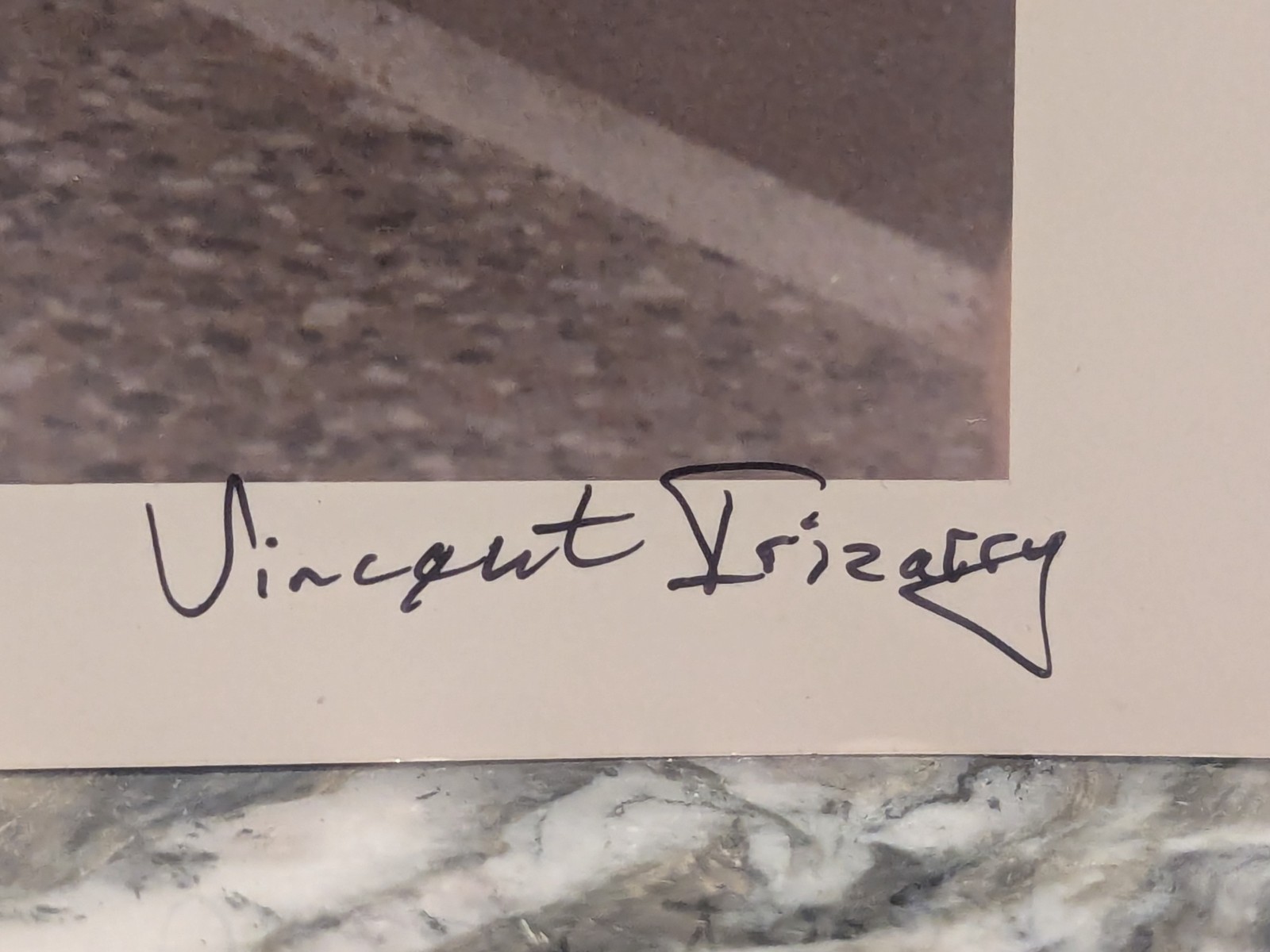 Homoerotic Male Figure Signed Photograph Venice Italy 1988 Vincent Pizzey LGBTQ