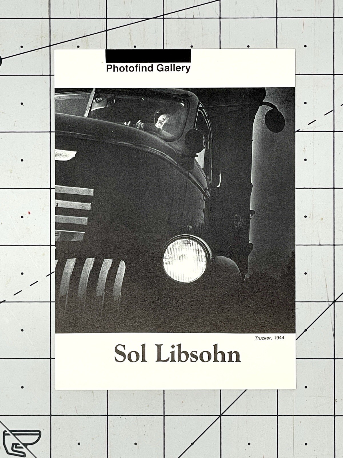 Sol Libsohn (1914-2001) Art Show Announcement Card 1988 – In America