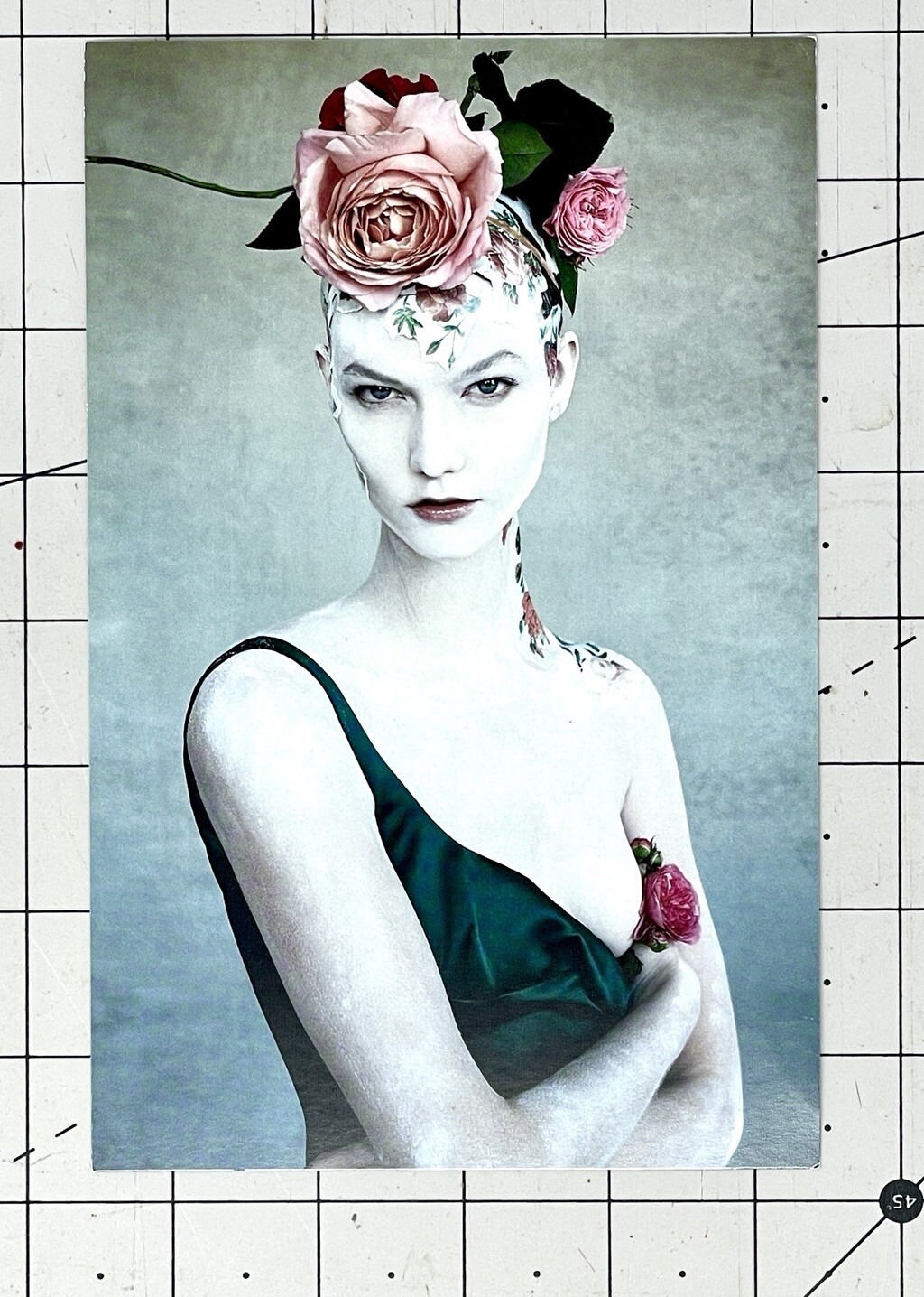 PATRICK DEMARCHELIER (1943-2022) Art Announcement Card 2015