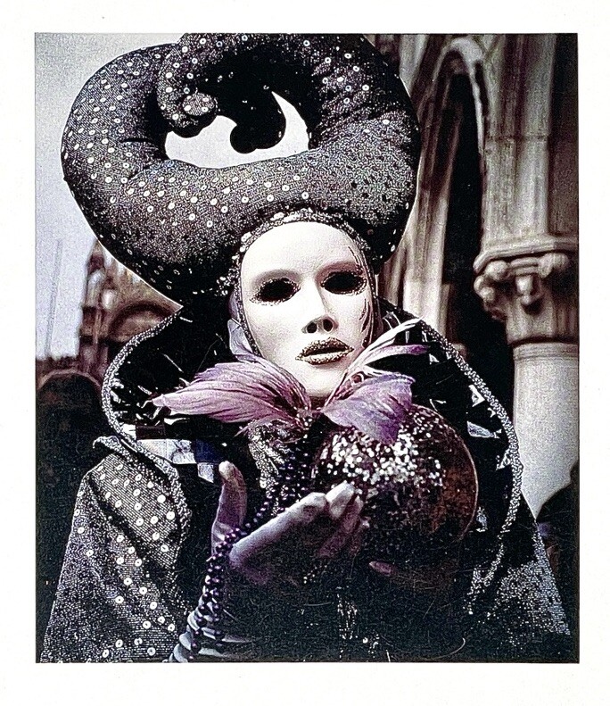 Stephan Brigidi (b. 1951) Art Announcement Card 1996 – Carnevale di Venezia 1995