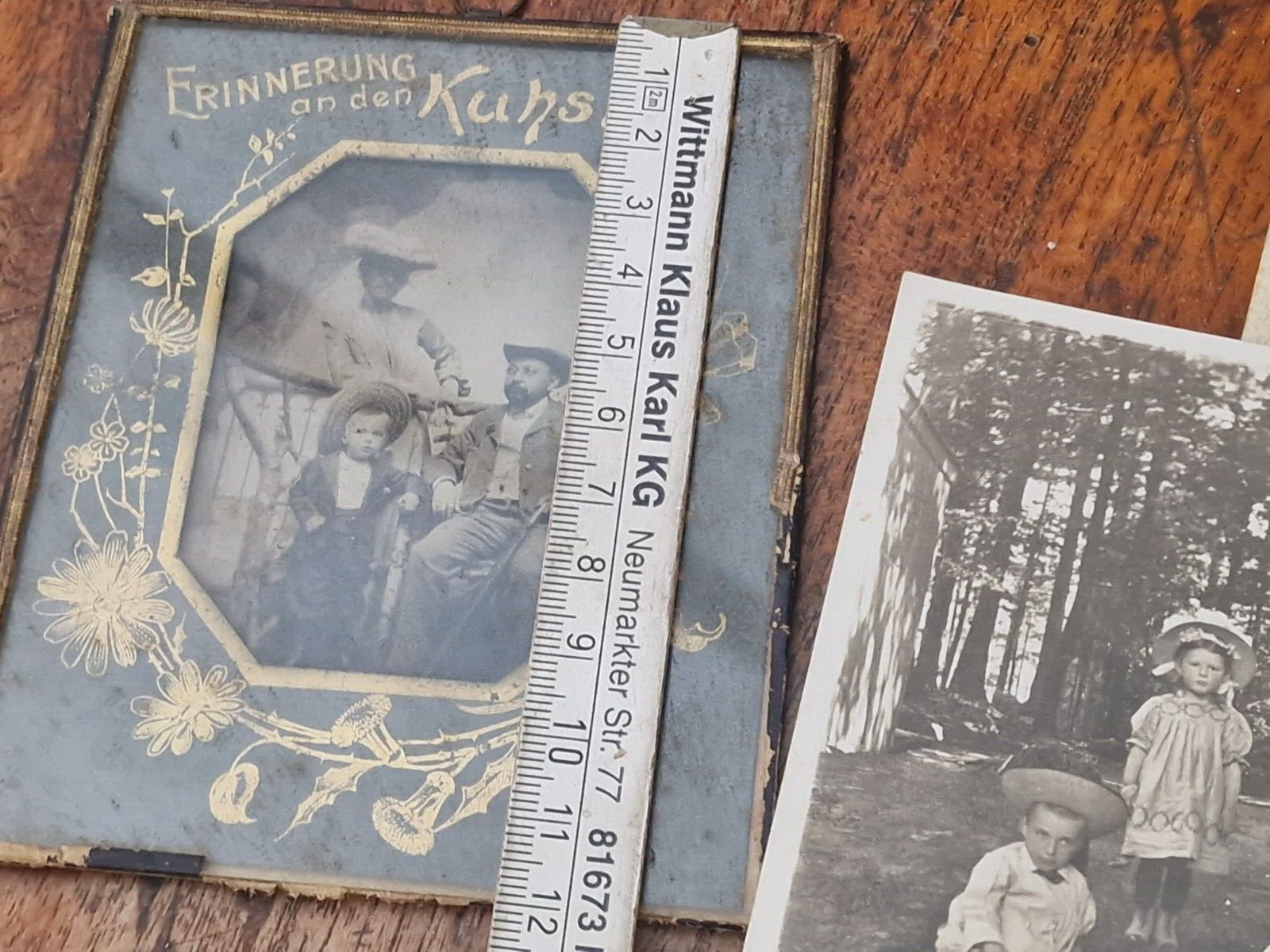 3 Old Photos Saxon Switzerland Cow Shed 1903-1910 Antique Pictures Erzgebirge