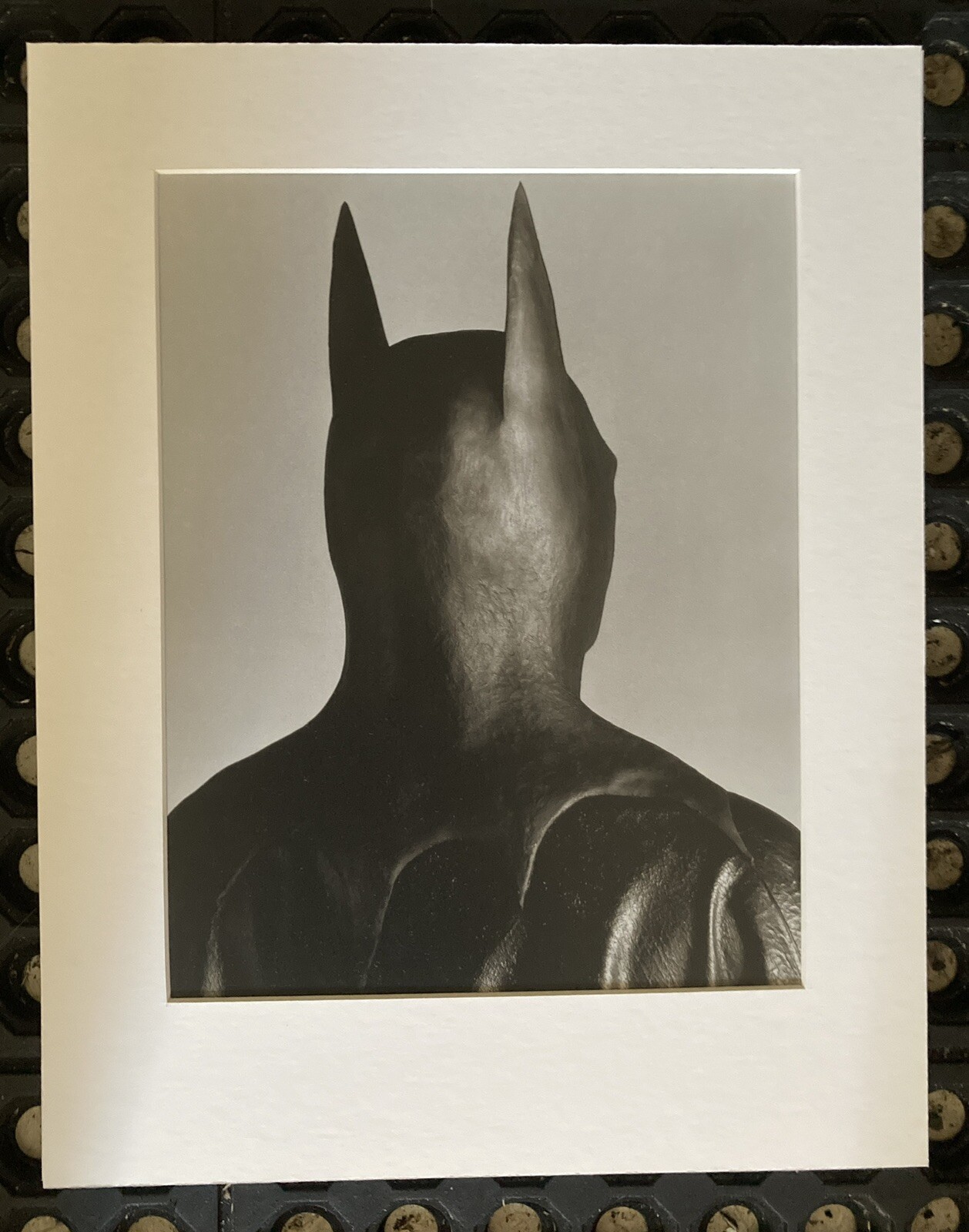 2000 Herb Ritts Keaton As Batman 1988 Leather Movie Costume Art Photo 8×10/11×14