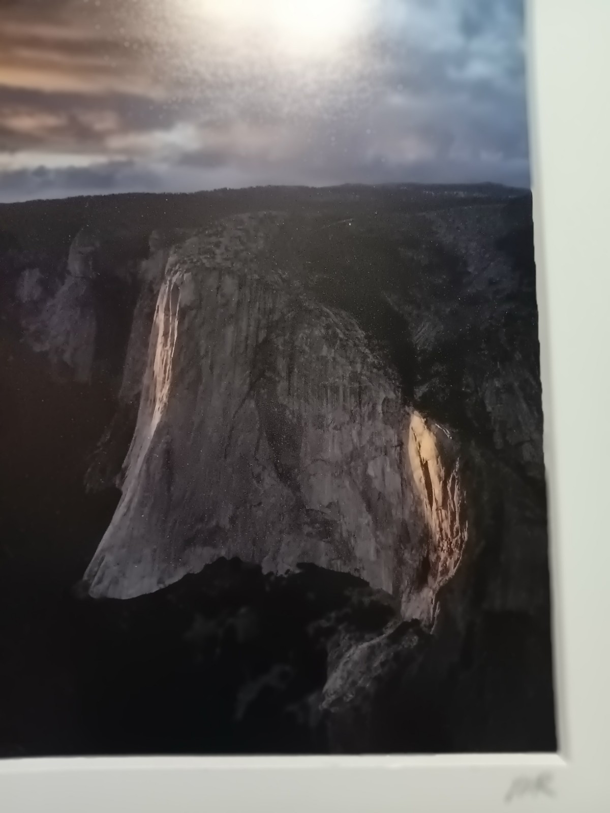 Mike Reeves, Sunset, Taft Point, Yosemite National Park Photograph 2016