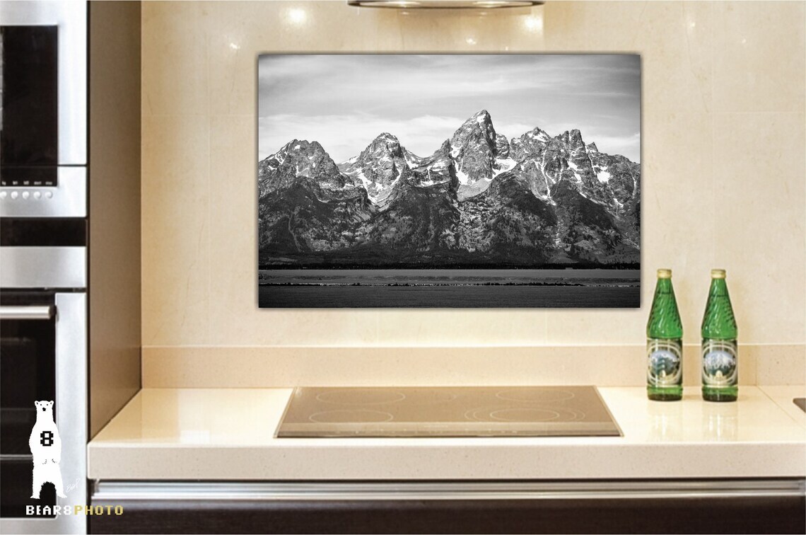 Grand Teton National Park, Black and White Landscape Photography Fine Art Prints