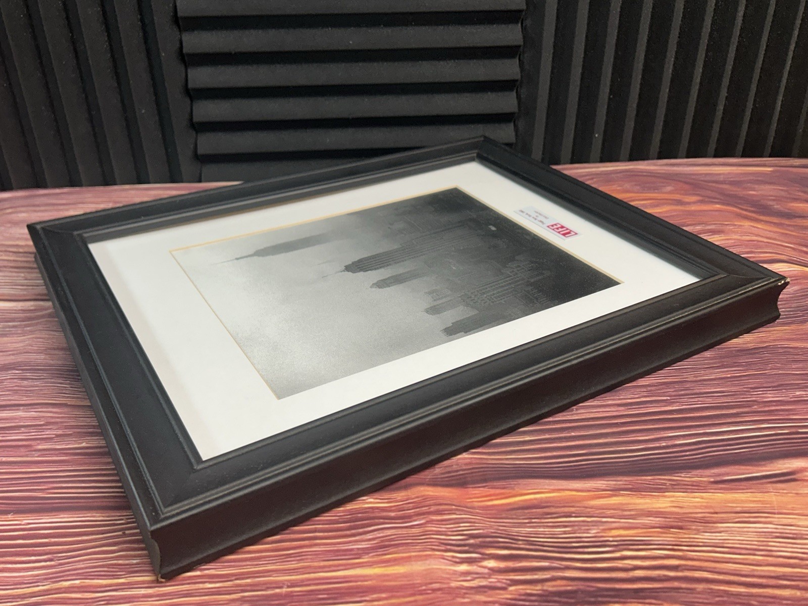 Life Magazine Foggy New York 1933 Eliot Elisofon Framed Photo Print NYC Empire