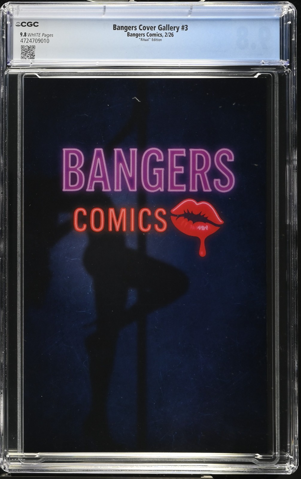 ** 2026 Bangers Comics Addams Cosplay VIRGIN Full Chase Variant LE 100 CGC 9.8 *