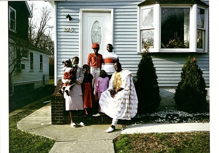 STATEN ISLAND’S LITTLE LIBERIA – Abigail Simon Art Announcement Card 2004