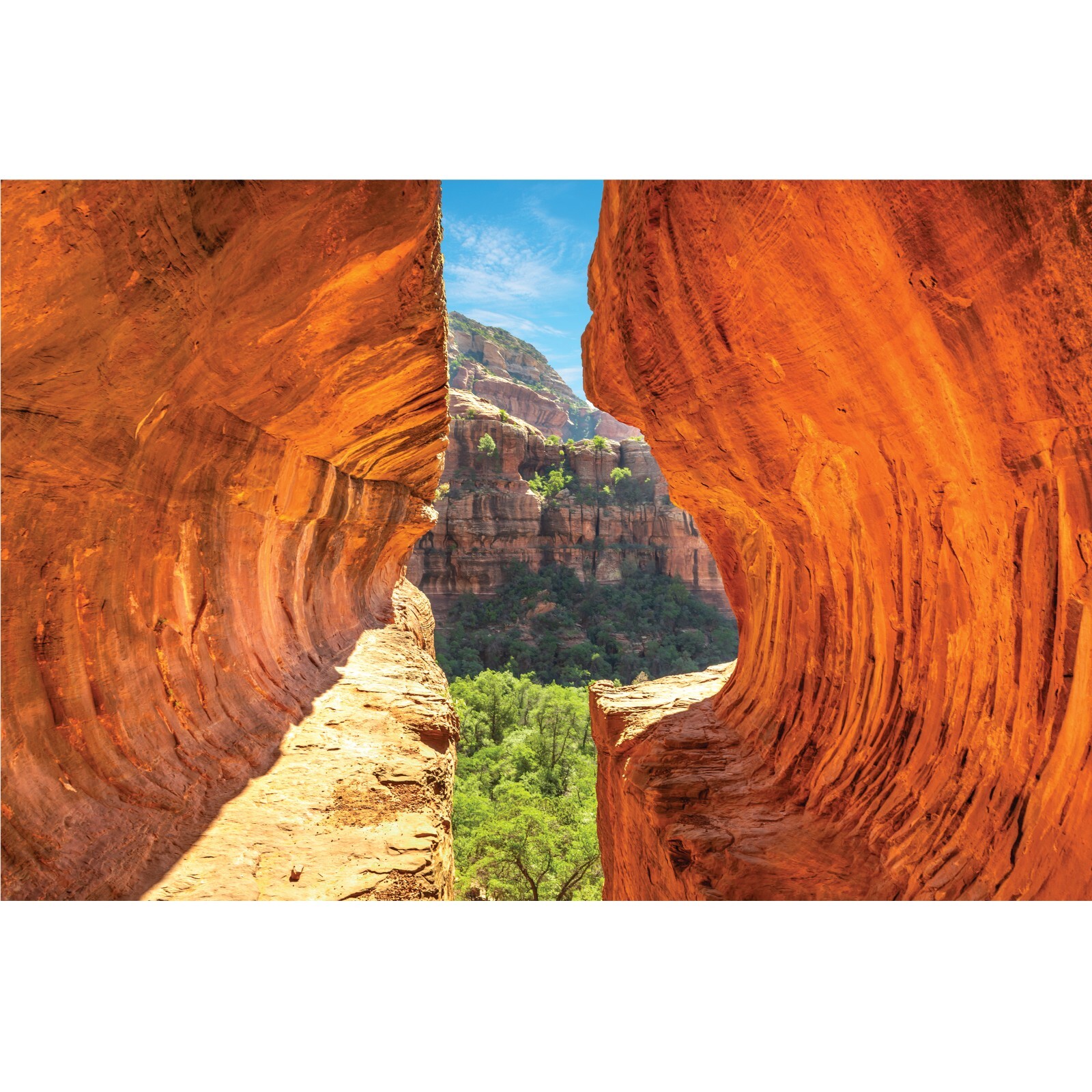 Subway Cave Sedona Photography, Arizona Landscape, Boynton Canyon Trail Picture