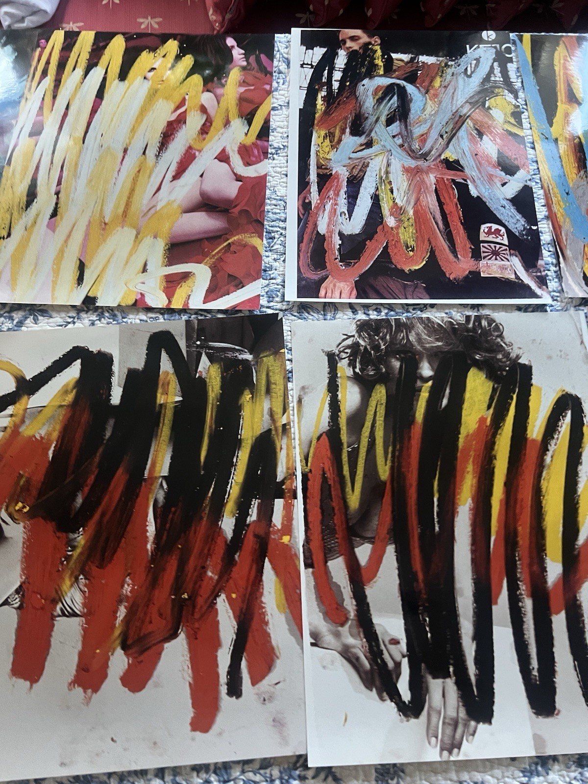 14 Abstract Art Fashion Ads Photo Prints Mixed Media Style Fujifilm Paper 20×15”